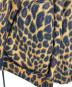 中古・古着 BALENCIAGA (バレンシアガ) レオパードフリーストラックジャケット/Leopard-Print Fleece Track Jacket ブラウン サイズ:XS：35000円