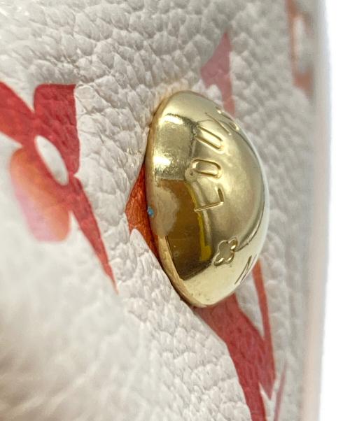 LOUIS VUITTON（ルイ ヴィトン）LOUIS VUITTON (ルイ ヴィトン) Carryall Zip NM PM/キャリーオールジップ ベージュ×ピンクの古着・服飾アイテム