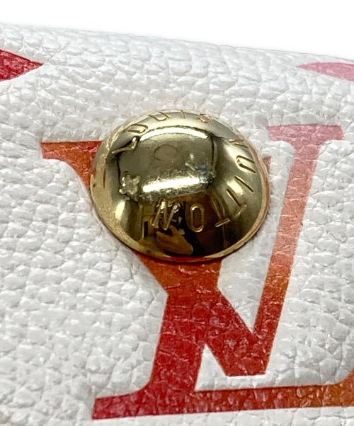 LOUIS VUITTON（ルイ ヴィトン）LOUIS VUITTON (ルイ ヴィトン) Carryall Zip NM PM/キャリーオールジップ ベージュ×ピンクの古着・服飾アイテム