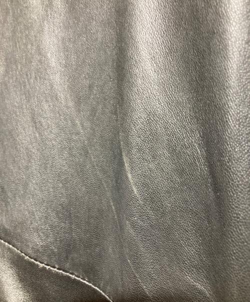 Voo（ボー）Voo (ボー) シープレザーコーチジャケット/Sheep leather coach jacket ブラック サイズ:3の古着・服飾アイテム