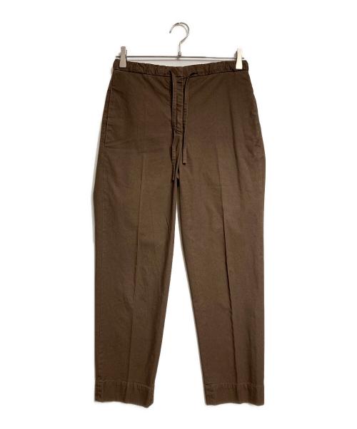 JIL SANDER+（ジルサンダープラス）JIL SANDER+ (ジルサンダープラス) Drawstring Trousers ブラウン サイズ:30の古着・服飾アイテム
