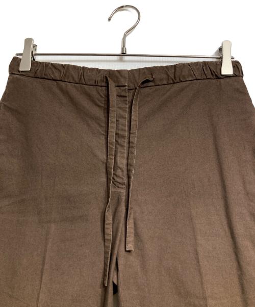 JIL SANDER+（ジルサンダープラス）JIL SANDER+ (ジルサンダープラス) Drawstring Trousers ブラウン サイズ:30の古着・服飾アイテム