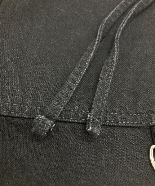 TASKS（タスク）TASKS (タスク) ダメージデザインデニムパンツ/Damaged design denim pants ブラック サイズ:FREEの古着・服飾アイテム