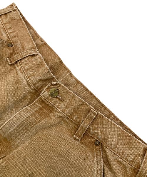 CarHartt（カーハート）CarHartt (カーハート) ダブルニーペインターダックパンツ ブラウン サイズ:３３の古着・服飾アイテム