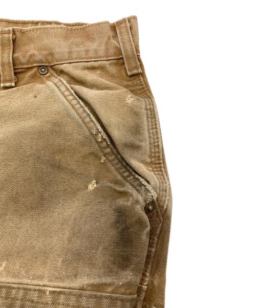 CarHartt（カーハート）CarHartt (カーハート) ダブルニーペインターダックパンツ ブラウン サイズ:３３の古着・服飾アイテム