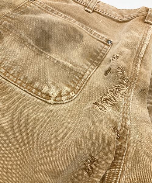 CarHartt（カーハート）CarHartt (カーハート) ダブルニーペインターダックパンツ ブラウン サイズ:３３の古着・服飾アイテム