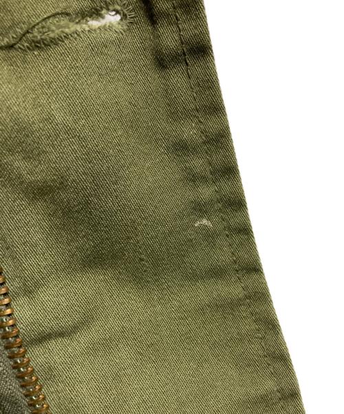 U'S NAVY（アメリカ海軍）U'S NAVY (アメリカ海軍) A-2デッキジャケット カーキ サイズ:Lの古着・服飾アイテム