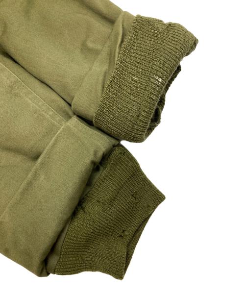 U'S NAVY（アメリカ海軍）U'S NAVY (アメリカ海軍) A-2デッキジャケット カーキ サイズ:Lの古着・服飾アイテム