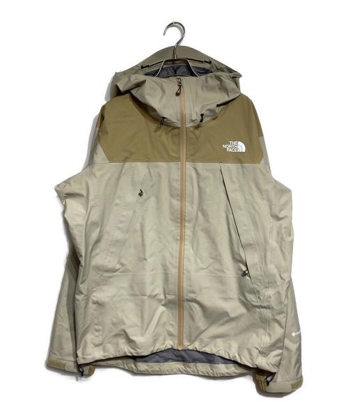 THE NORTH FACE（ザ ノース フェイス）THE NORTH FACE (ザ ノース フェイス) Climb Light Jacket/クライムライトジャケット ベージュ×ブラック サイズ:Lの古着・服飾アイテム