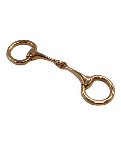 HERMES（エルメス）HERMES (エルメス) スカーフリング・ツイリー ミニ・モール/Scarf Ring Twilly 《Mini-Moul》 プラッケ・オール・ローズの古着・服飾アイテム