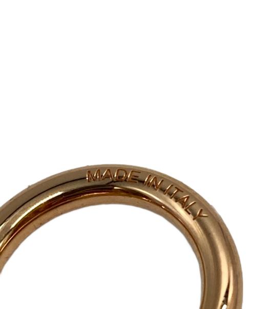 HERMES（エルメス）HERMES (エルメス) スカーフリング・ツイリー ミニ・モール/Scarf Ring Twilly 《Mini-Moul》 プラッケ・オール・ローズの古着・服飾アイテム