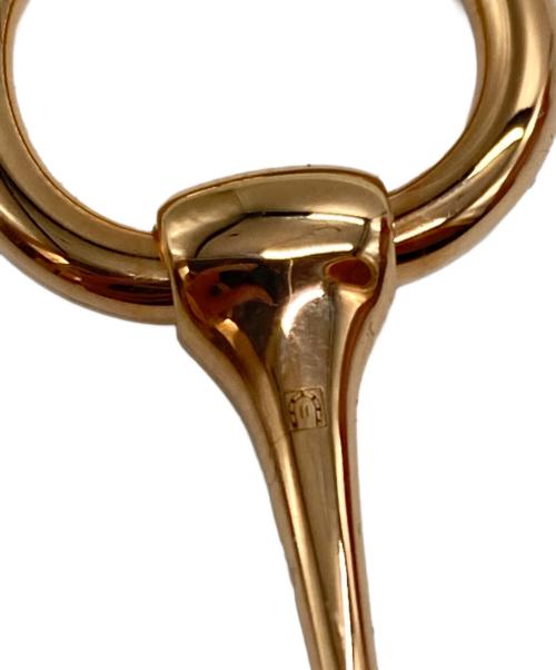 HERMES（エルメス）HERMES (エルメス) スカーフリング・ツイリー ミニ・モール/Scarf Ring Twilly 《Mini-Moul》 プラッケ・オール・ローズの古着・服飾アイテム