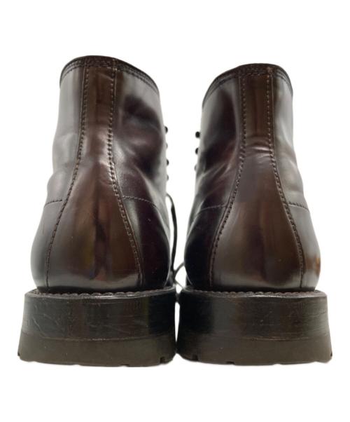 Alden（オールデン）Alden (オールデン) Uチップレザーブーツ ブラウン サイズ:6.1/2の古着・服飾アイテム