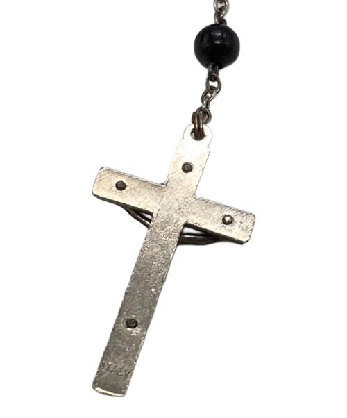 DOLCE & GABBANA（ドルチェ＆ガッバーナ）DOLCE & GABBANA (ドルチェ＆ガッバーナ) ロザリオネックレス ブラックの古着・服飾アイテム