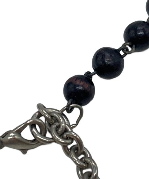 DOLCE & GABBANA（ドルチェ＆ガッバーナ）DOLCE & GABBANA (ドルチェ＆ガッバーナ) ロザリオネックレス ブラックの古着・服飾アイテム