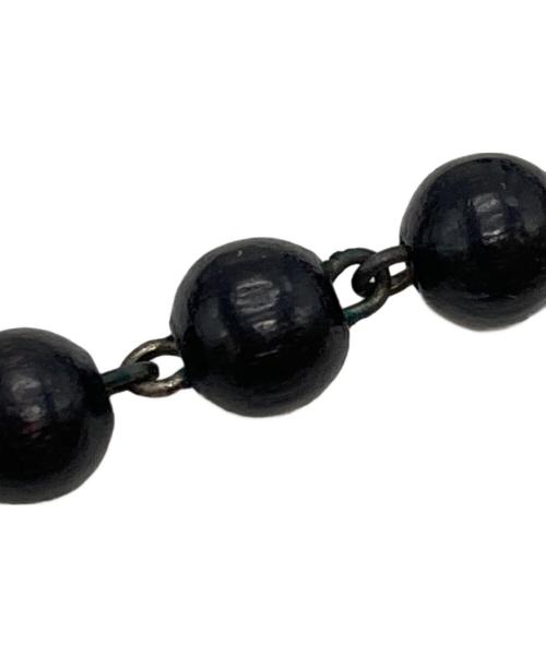 DOLCE & GABBANA（ドルチェ＆ガッバーナ）DOLCE & GABBANA (ドルチェ＆ガッバーナ) ロザリオネックレス ブラックの古着・服飾アイテム