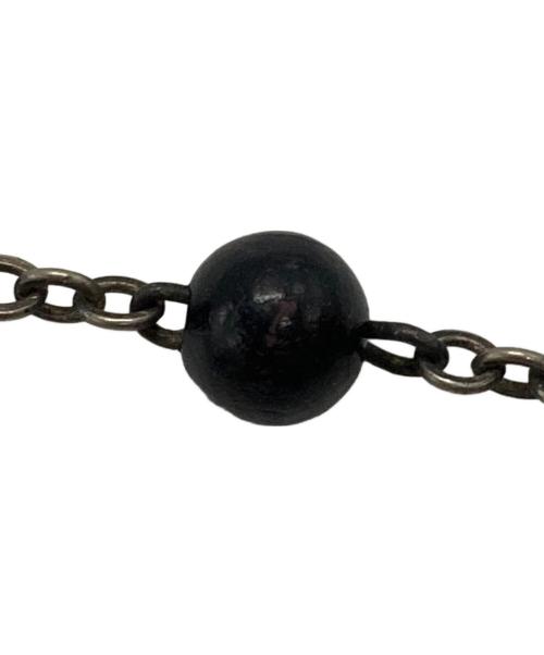 DOLCE & GABBANA（ドルチェ＆ガッバーナ）DOLCE & GABBANA (ドルチェ＆ガッバーナ) ロザリオネックレス ブラックの古着・服飾アイテム