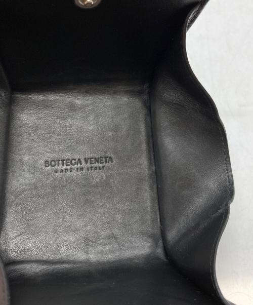 BOTTEGA VENETA（ボッテガベネタ）BOTTEGA VENETA (ボッテガベネタ) マキシイントレチャートコインケース/Maxi Intrecciato Coin Purse ブラックの古着・服飾アイテム