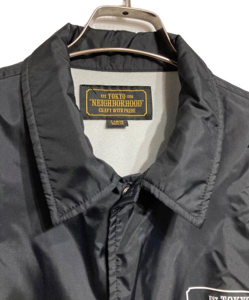 NEIGHBORHOOD（ネイバーフッド）NEIGHBORHOOD (ネイバーフッド) BROOKS/N-JKT/ブルックスナイロンジャケット ブラック サイズ:Lの古着・服飾アイテム