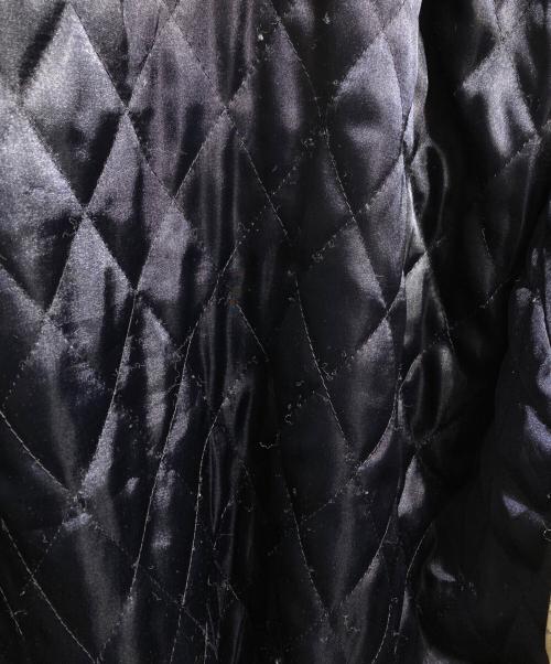 HAI SPORTING GEAR（ハイスポーツギア）HAI SPORTING GEAR (ハイスポーツギア) レザー切替スタジャン/Leather switch stadium jacket ネイビー×ブラック サイズ:Mの古着・服飾アイテム