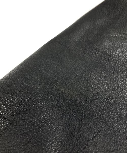 HAI SPORTING GEAR（ハイスポーツギア）HAI SPORTING GEAR (ハイスポーツギア) レザー切替スタジャン/Leather switch stadium jacket ネイビー×ブラック サイズ:Mの古着・服飾アイテム