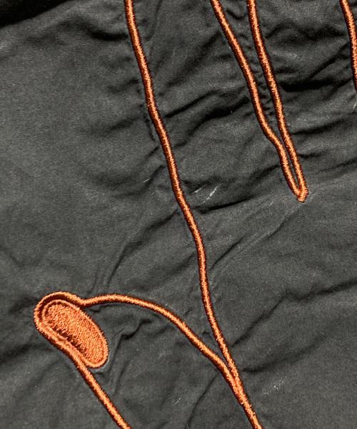 McQ Alexander McQueen（マックキュー アレキサンダーマックイーン）McQ Alexander McQueen (マックキュー アレキサンダーマックイーン) ハンドステッチワイドパンツ/Hand-stitched wide-leg pants ブラック サイズ:32の古着・服飾アイテム