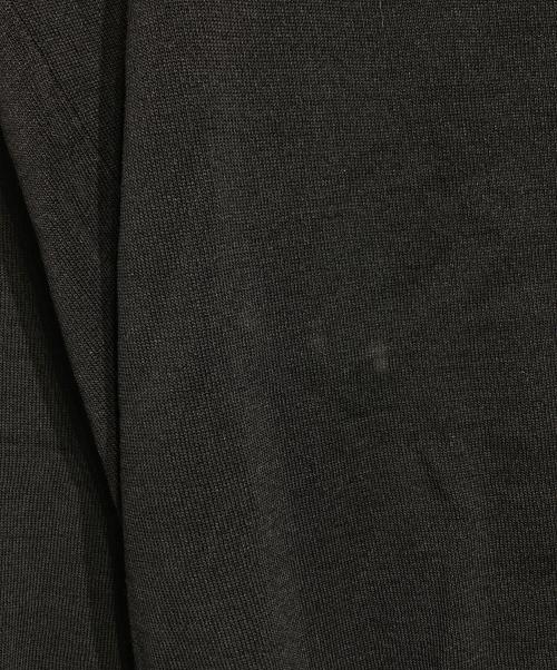 ssstein（シュタイン）ssstein (シュタイン) WOOL SILK KNIT SKIPPER LS/ウールシルクニットスキッパー ブラック サイズ:Mの古着・服飾アイテム