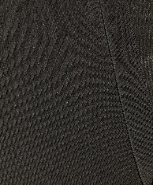 ssstein（シュタイン）ssstein (シュタイン) WOOL SILK KNIT SKIPPER LS/ウールシルクニットスキッパー ブラック サイズ:Mの古着・服飾アイテム