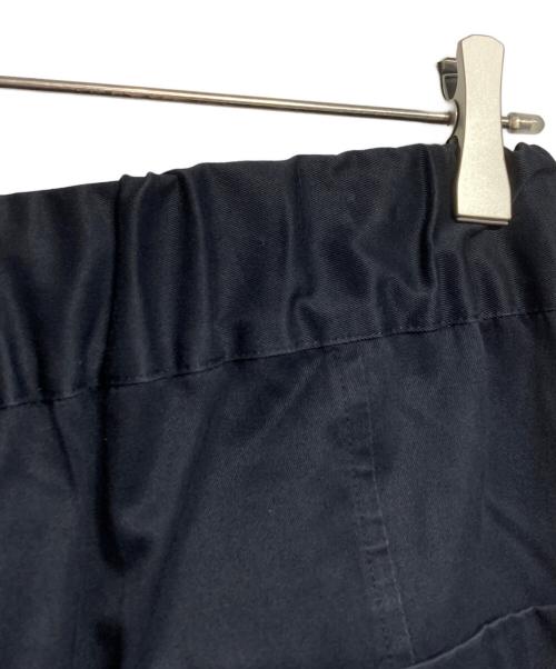 SAGE NATION（セイジ ネーション）sage NATION (セイジ ネーション) BOX PLEAT TROUSER/ボックスプリーツトラウザー ネイビー サイズ:Lの古着・服飾アイテム