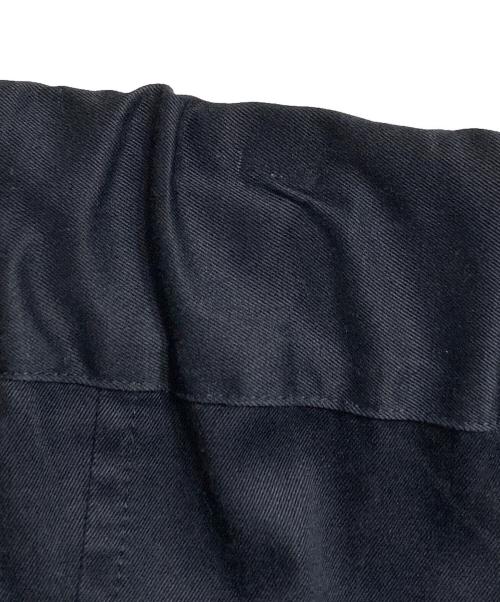 SAGE NATION（セイジ ネーション）sage NATION (セイジ ネーション) BOX PLEAT TROUSER/ボックスプリーツトラウザー ネイビー サイズ:Lの古着・服飾アイテム