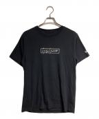 Yohji Yamamoto pour homme×New Eraヨウジヤマモト プールオム×ニューエラ）の古着「シグネチャーロゴTシャツ/Signature Logo T-Shirt」｜ブラック