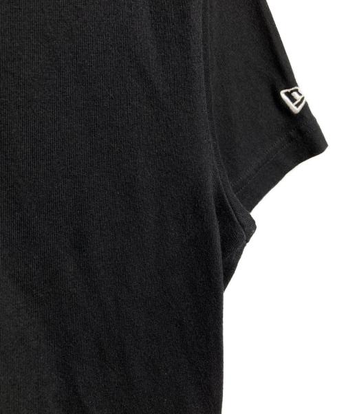 Yohji Yamamoto pour homme（ヨウジヤマモト プールオム）Yohji Yamamoto pour homme (ヨウジヤマモト プールオム) New Era (ニューエラ) シグネチャーロゴTシャツ/Signature Logo T-Shirt ブラック サイズ:2の古着・服飾アイテム