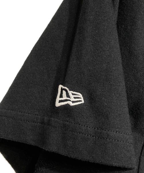 Yohji Yamamoto pour homme（ヨウジヤマモト プールオム）Yohji Yamamoto pour homme (ヨウジヤマモト プールオム) New Era (ニューエラ) シグネチャーロゴTシャツ/Signature Logo T-Shirt ブラック サイズ:2の古着・服飾アイテム