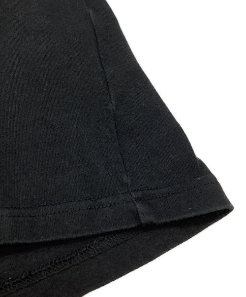 Yohji Yamamoto pour homme（ヨウジヤマモト プールオム）Yohji Yamamoto pour homme (ヨウジヤマモト プールオム) New Era (ニューエラ) シグネチャーロゴTシャツ/Signature Logo T-Shirt ブラック サイズ:2の古着・服飾アイテム