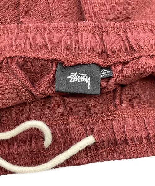 stussy（ステューシー）stussy (ステューシー) JERSEY SHORT レッド サイズ:XLの古着・服飾アイテム