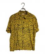 STYLE EYESスタイルアイズ）の古着「アニマル半袖シャツ/Animal short-sleeve shirt」｜イエロー