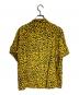STYLE EYES (スタイルアイズ) アニマル半袖シャツ/Animal short-sleeve shirt イエロー サイズ:L：8000円