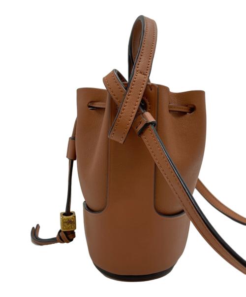 LOEWE（ロエベ）LOEWE (ロエベ) バルーンバッグ ナノ/Nano Balloon Bag ブラウンの古着・服飾アイテム