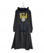 JUNYA WATANABE COMME des GARCONS(ジュンヤワタナベ コムデギャルソン）の古着「再構築ドッキングワンピース / Remake Docking Dress」｜ブラック