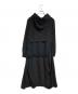 JUNYA WATANABE COMME des GARCONS ((ジュンヤワタナベ コムデギャルソン) 再構築ドッキングワンピース / Remake Docking Dress ブラック サイズ:XS：25000円