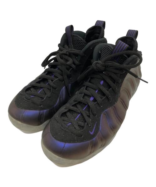 NIKE（ナイキ）NIKE (ナイキ) AIR FOAMPOSITE ONE BLACK/VARSITY PURPLE-BLACK/エア フォームポジット ワン ブラック/バーシティ パープル-ブラック パープル サイズ:28cmの古着・服飾アイテム
