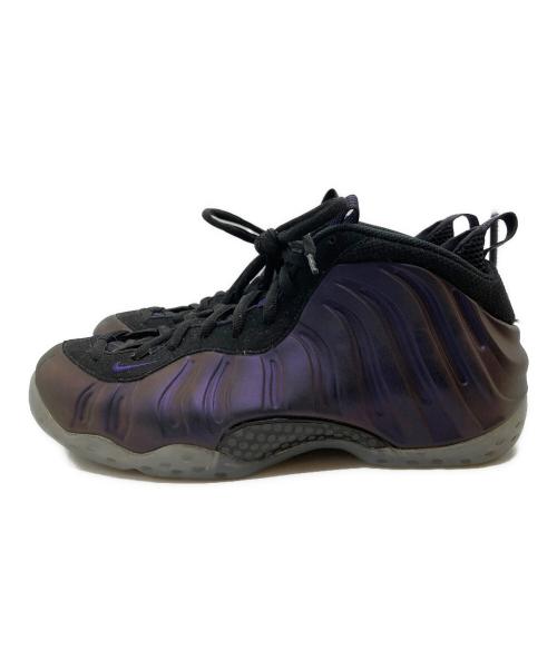 NIKE（ナイキ）NIKE (ナイキ) AIR FOAMPOSITE ONE BLACK/VARSITY PURPLE-BLACK/エア フォームポジット ワン ブラック/バーシティ パープル-ブラック パープル サイズ:28cmの古着・服飾アイテム