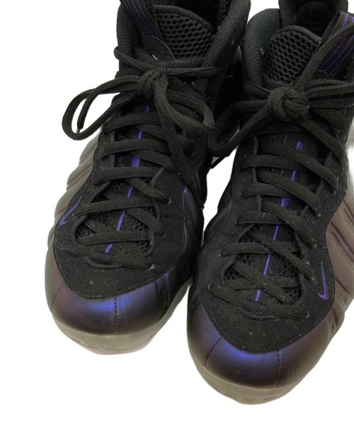 NIKE（ナイキ）NIKE (ナイキ) AIR FOAMPOSITE ONE BLACK/VARSITY PURPLE-BLACK/エア フォームポジット ワン ブラック/バーシティ パープル-ブラック パープル サイズ:28cmの古着・服飾アイテム