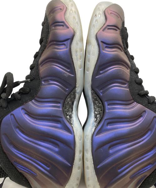 NIKE（ナイキ）NIKE (ナイキ) AIR FOAMPOSITE ONE BLACK/VARSITY PURPLE-BLACK/エア フォームポジット ワン ブラック/バーシティ パープル-ブラック パープル サイズ:28cmの古着・服飾アイテム