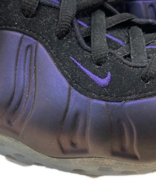 NIKE（ナイキ）NIKE (ナイキ) AIR FOAMPOSITE ONE BLACK/VARSITY PURPLE-BLACK/エア フォームポジット ワン ブラック/バーシティ パープル-ブラック パープル サイズ:28cmの古着・服飾アイテム