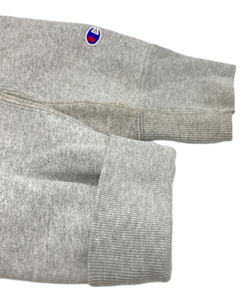 eYe COMME des GARCONS JUNYAWATANABE MAN（アイ コム デ ギャルソン ジュンヤ ワタナベ マン）eYe COMME des GARCONS JUNYAWATANABE MAN (アイ コム デ ギャルソン ジュンヤ ワタナベ マン) Champion (チャンピオン) 切替後付けジップフーディー グレー サイズ:XLの古着・服飾アイテム