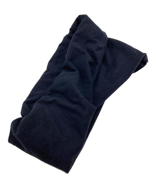 YOHJI YAMAMOTO（ヨウジヤマモト）YOHJI YAMAMOTO (ヨウジヤマモト) ヘアターバン/Hair band ネイビーの古着・服飾アイテム
