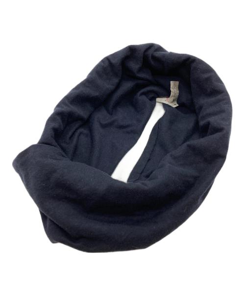YOHJI YAMAMOTO（ヨウジヤマモト）YOHJI YAMAMOTO (ヨウジヤマモト) ヘアターバン/Hair band ネイビーの古着・服飾アイテム