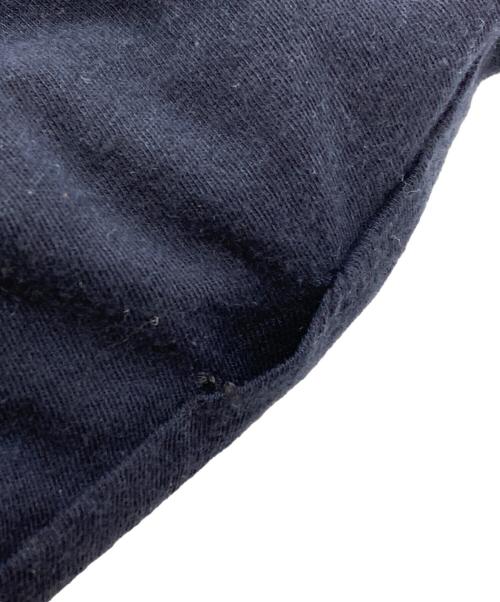 YOHJI YAMAMOTO（ヨウジヤマモト）YOHJI YAMAMOTO (ヨウジヤマモト) ヘアターバン/Hair band ネイビーの古着・服飾アイテム