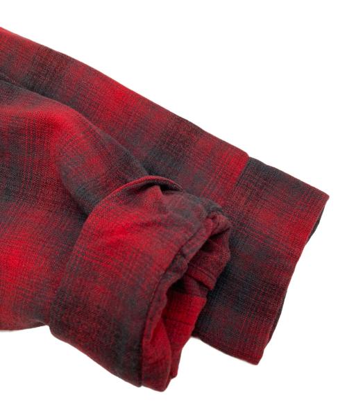PENDLETON（ペンドルトン）PENDLETON (ペンドルトン) 60'sオンブレチェックボードシャツ/Ombre Check Board Shirt レッド サイズ:ＸＬの古着・服飾アイテム